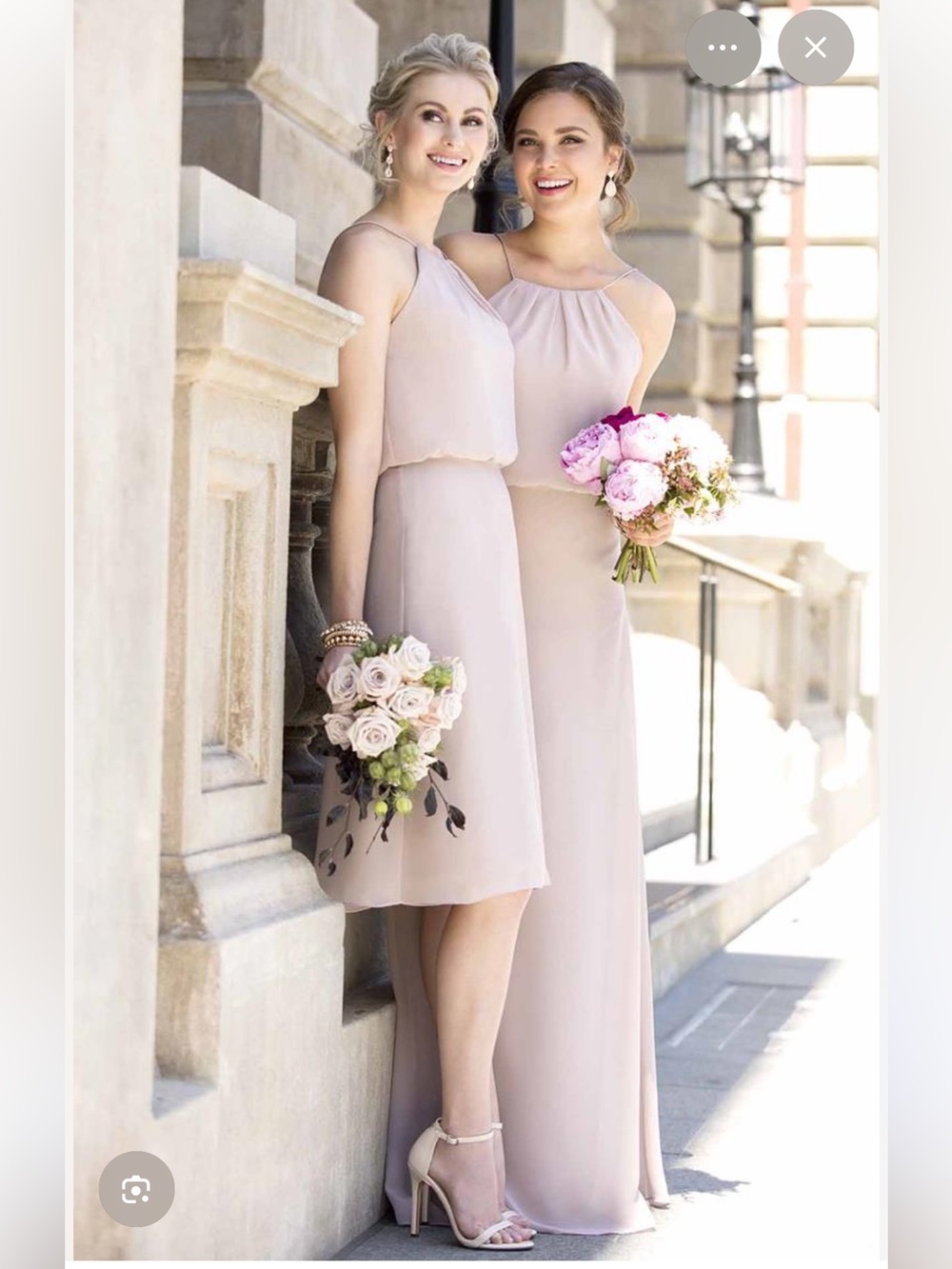 Sorella Vita Dust Blush Bridesmaid Dress size 12